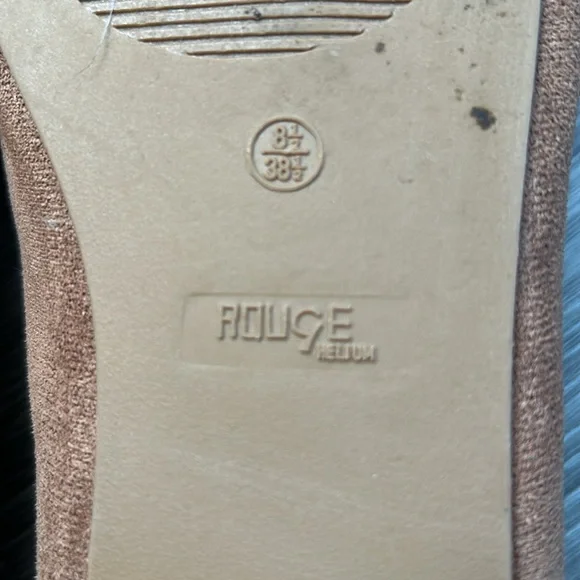 Rouge Helium Sparkle Tassel Suede Loafers - Picture 3 of 7